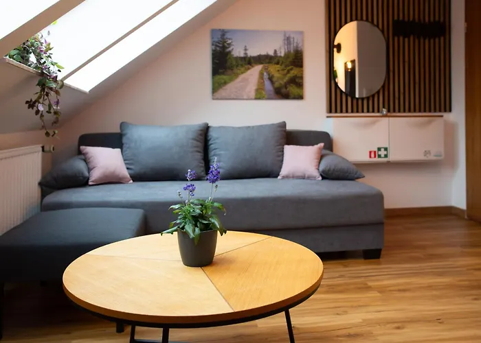 Neu! 9,7 Aussergewoehnlich Bergblick Mit Balkon Boxspringbett Kaffeevollautomat Inkl Bettwaesche Handtuecher #meenefewo De Апартаменты Бад-Гарцбург